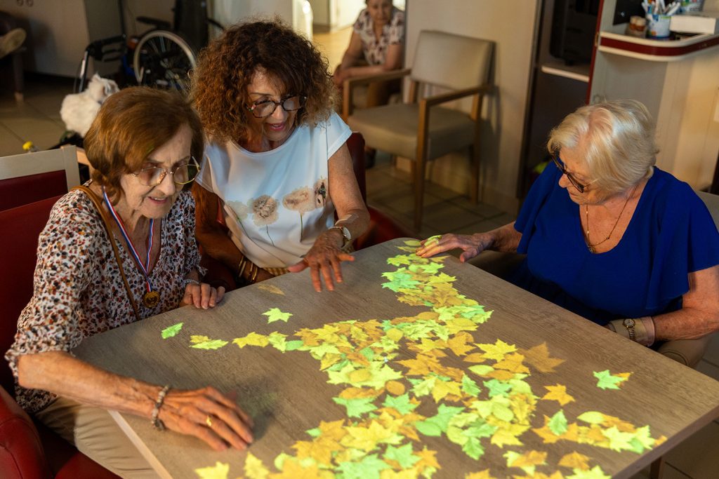 Table tactile et lumineuse
